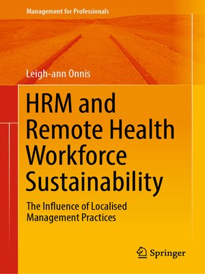 cover image of HRM and Remote Health Workforce Sustainability